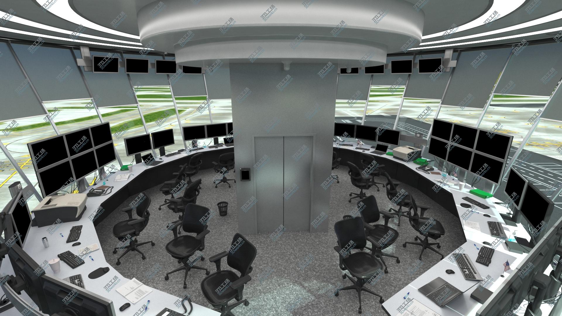 images/goods_img/202104093/Airport Air Traffic Control Tower with Interior Offline Generic 3D/2.jpg